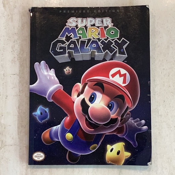 Super Mario Galaxy Nintendo Wii Game & Official Game Guide Prima Complete CIB - Picture 4 of 11